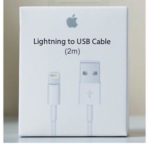 Apple OEM lighting cable charger